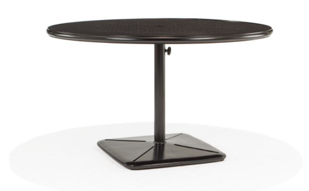 Stamped Aluminum 48 Inch Round Bar Table