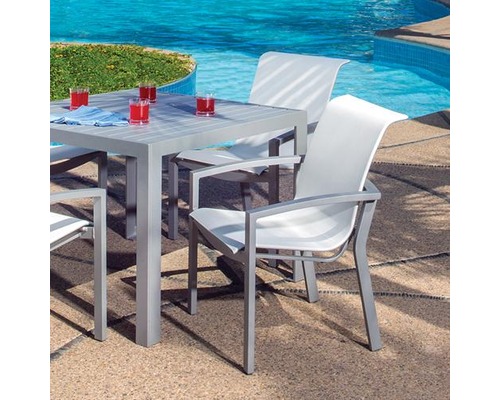 Array Sling Collection Outdoor Commercial Dining Sets