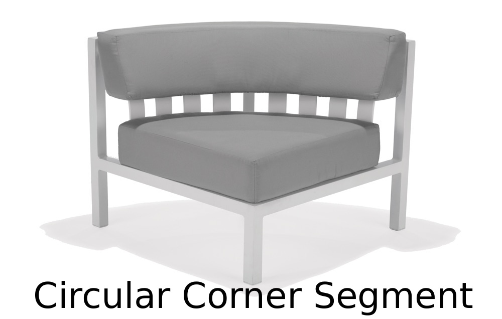 Array Modular Collection Circular Corner Segment