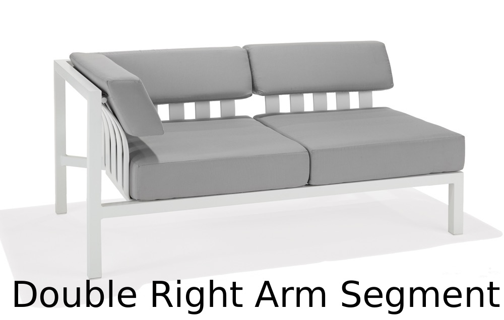 Array Modular Collection Double Right Arm Segment