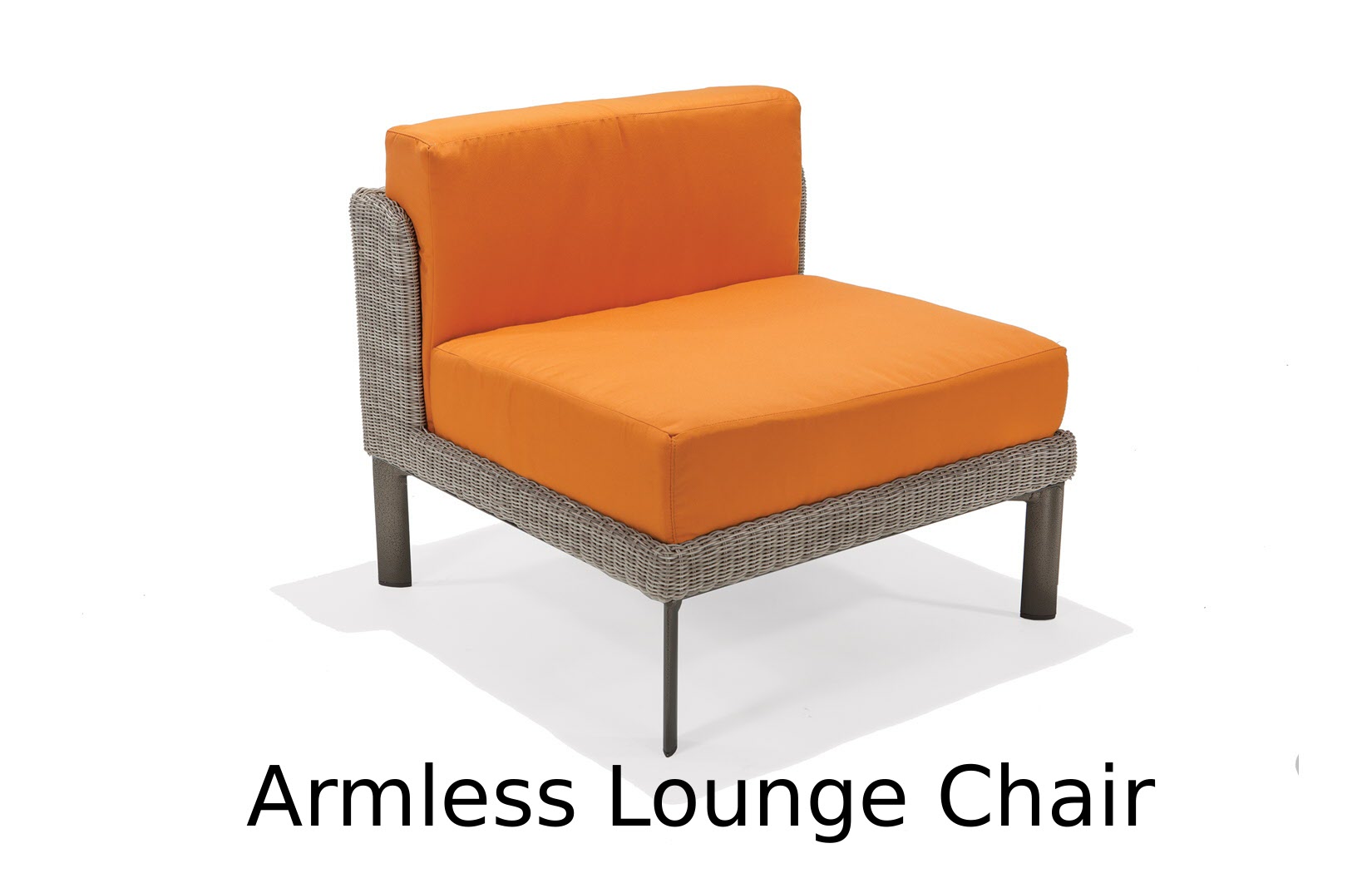 Coeur DAlene Collection Armless Lounge Chair