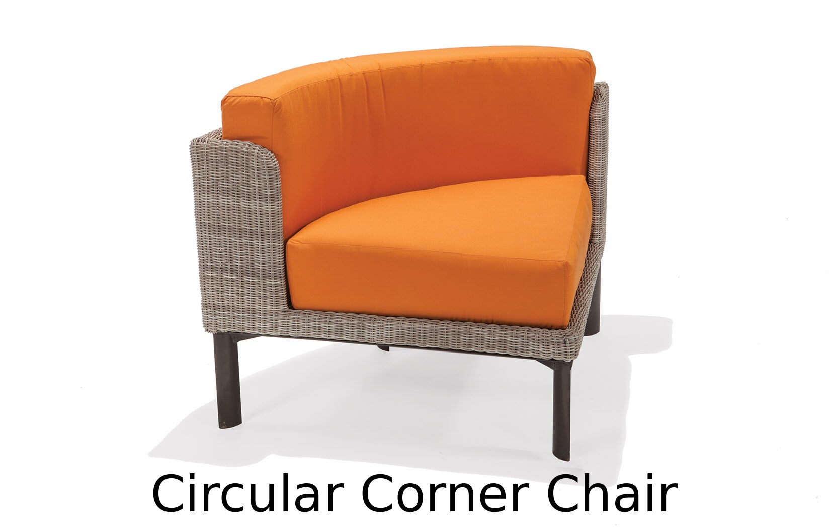 Coeur DAlene Collection Circular Corner Chair