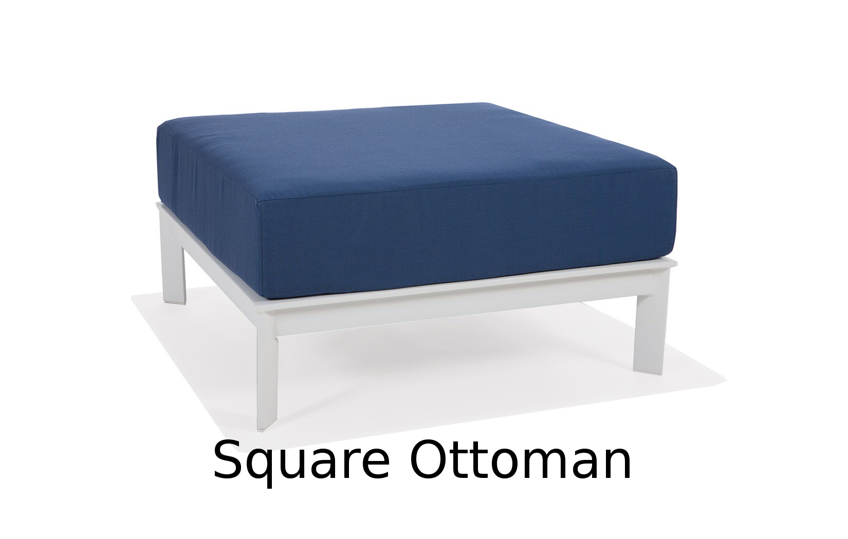 Edge Modular Collection Square Ottoman