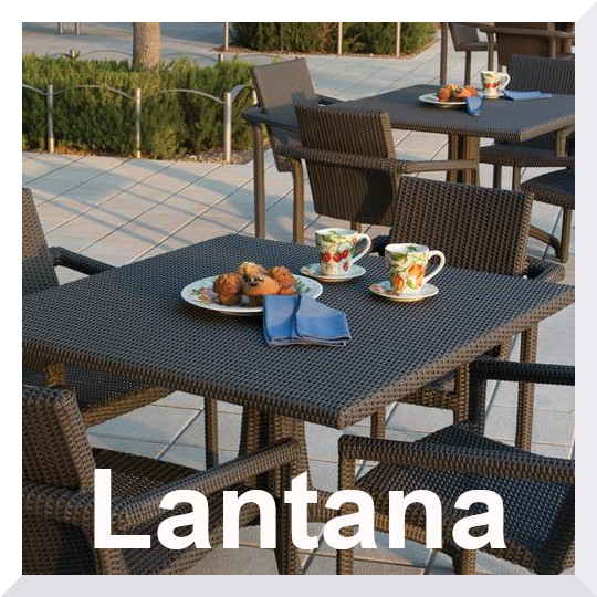 Lantana Collection 36 Inch Round Balcony Height Table