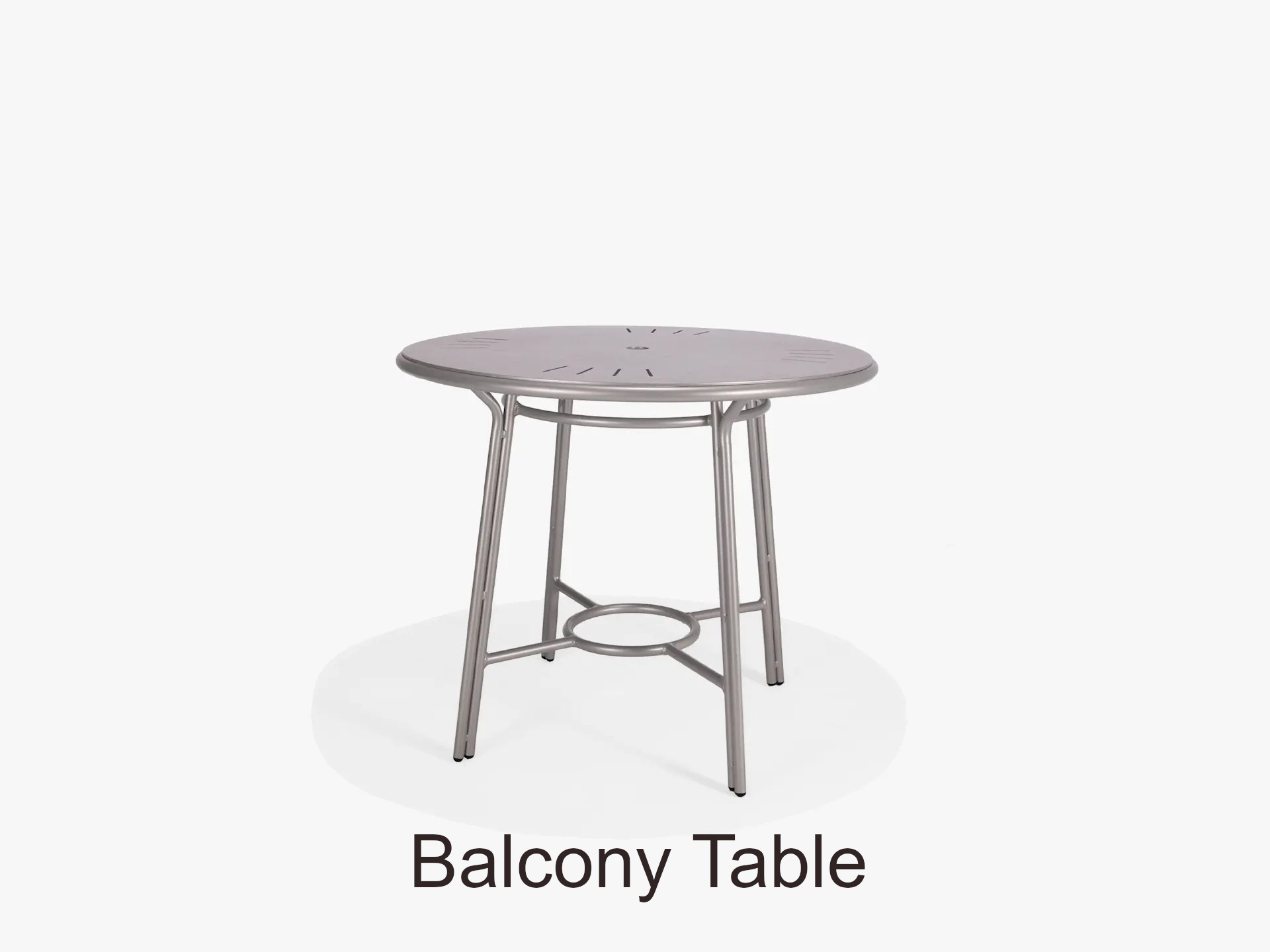 Surf Collection 42 Inch Round Balcony Height Table
