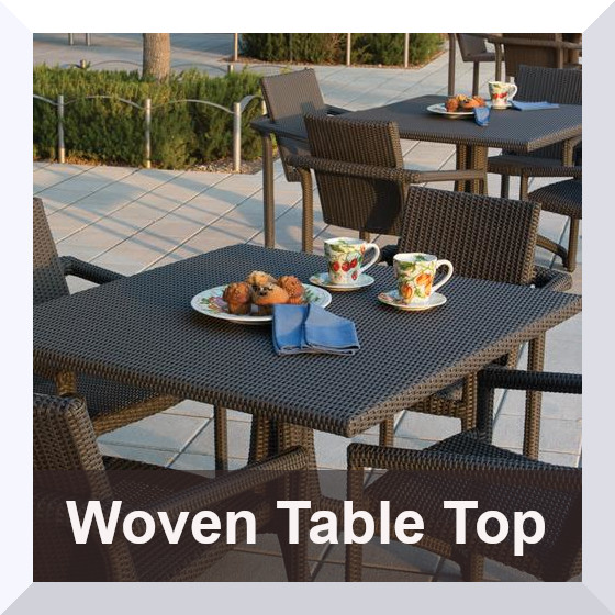 Woven Top Tables