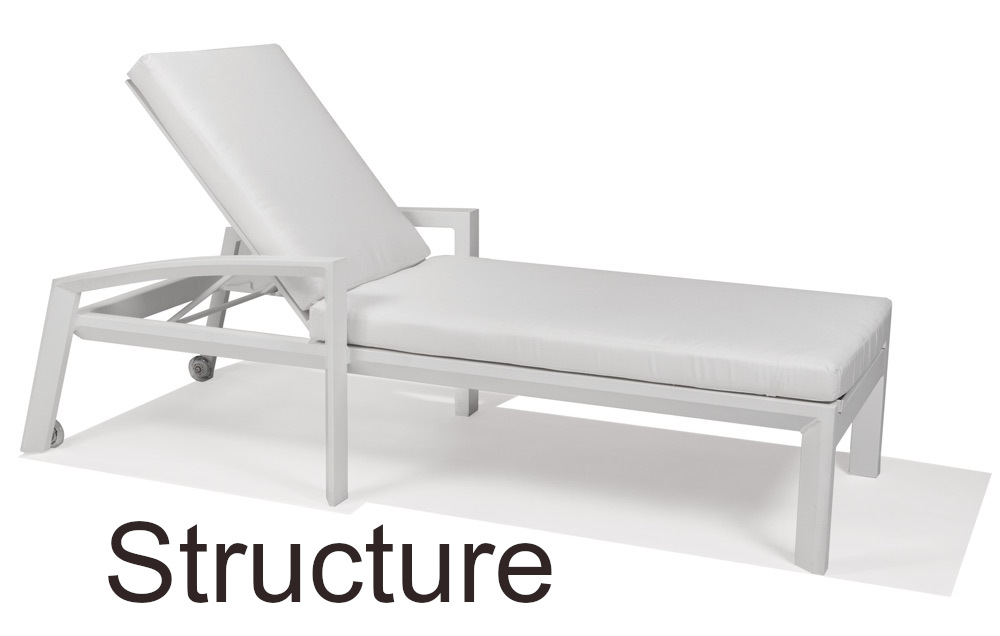 Structure Collection Chaise Lounge Chair