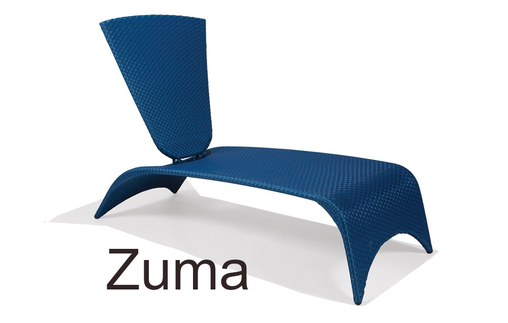 Zuma Collection Chaise Lounge Chair