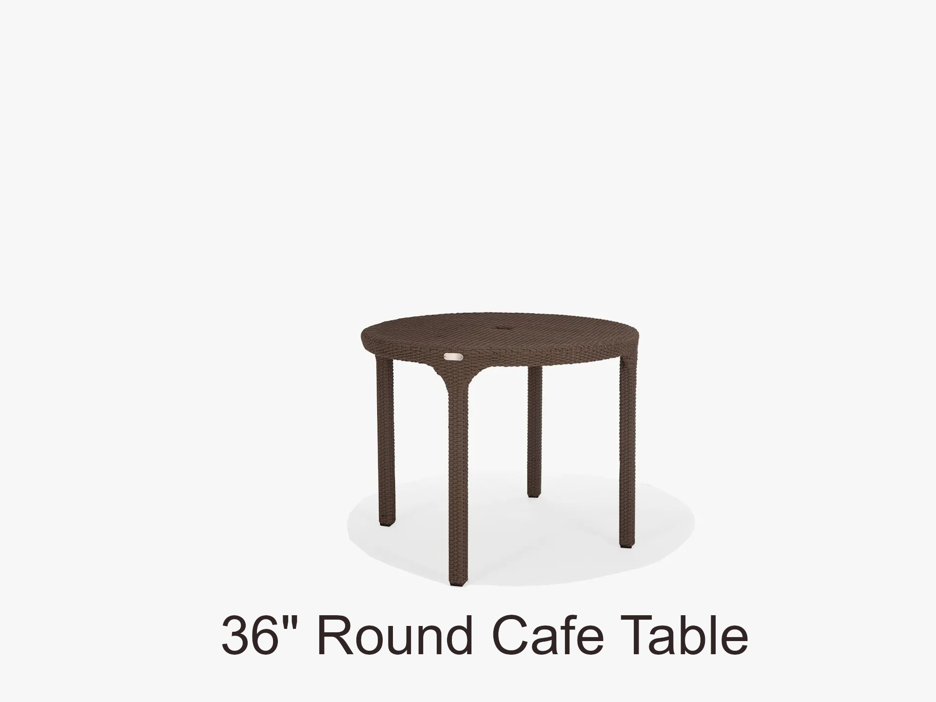 Texacraft Em Collection 36 Inch Round Cafe Table