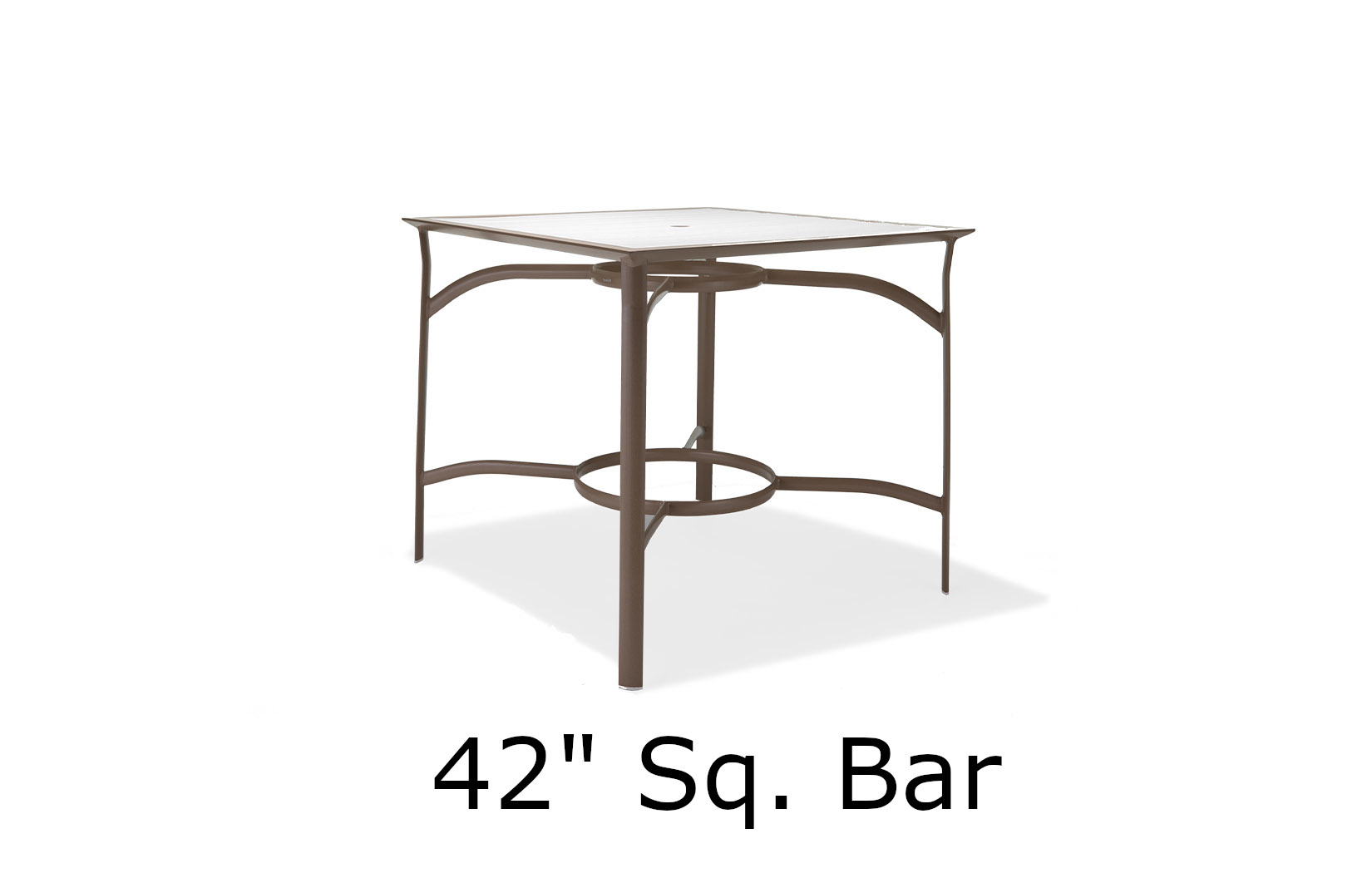 Seascape Collection 42 Inch Square Bar Table by Texacraft