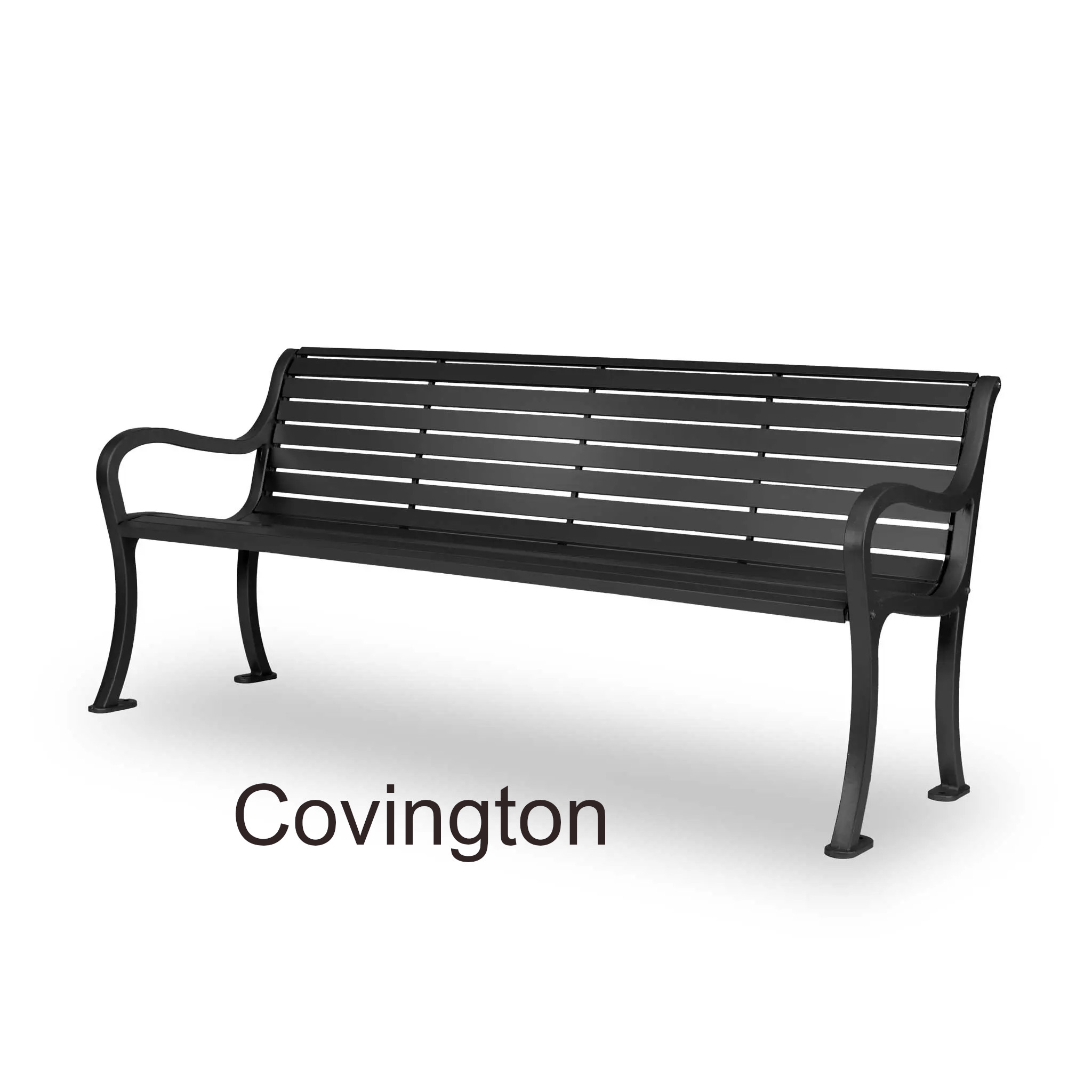 Urbanscape Collection Covington Slat Outdoor Bench