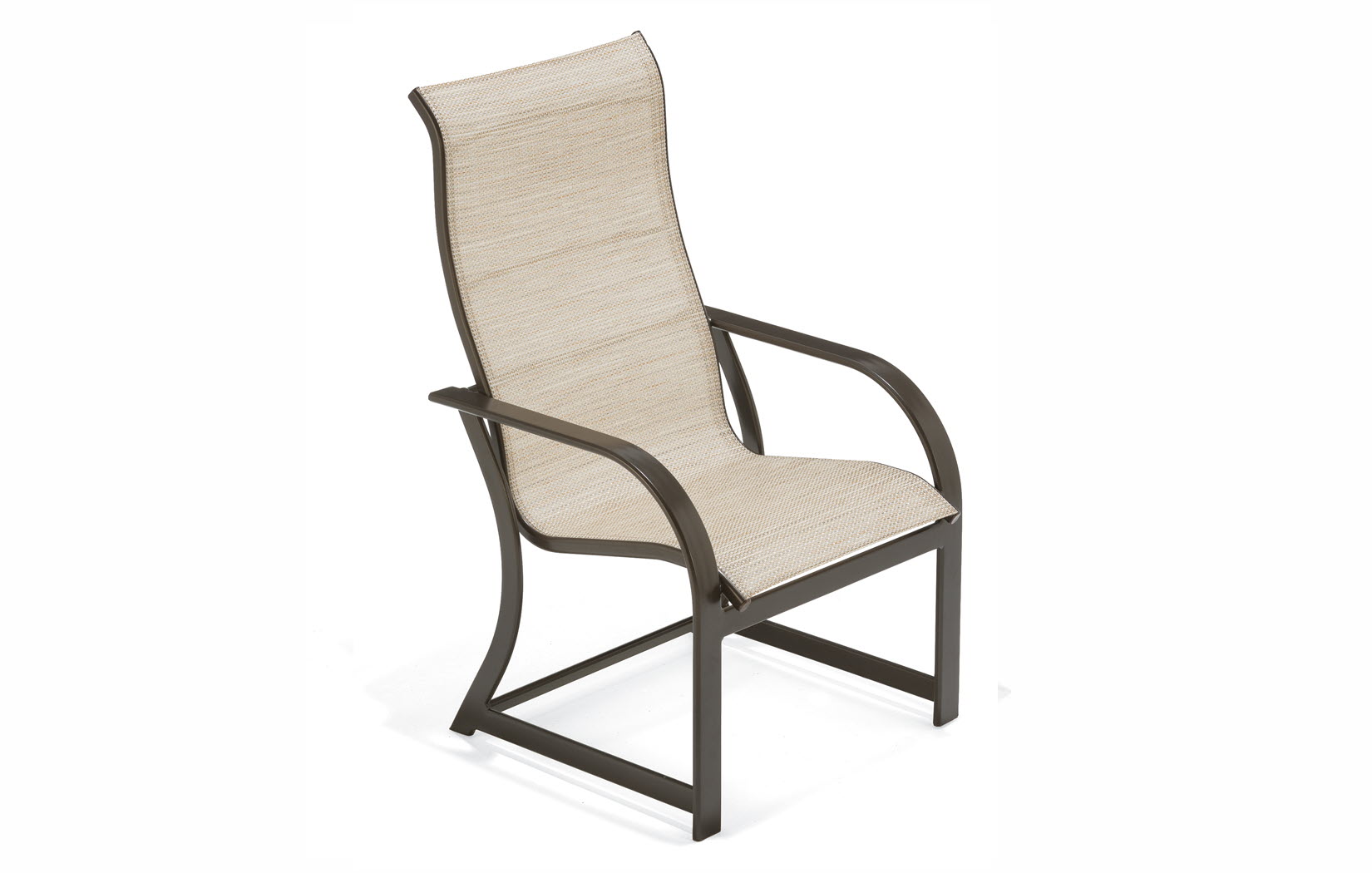 Key West Sling Collection High Back Dining Chair by Texacraft