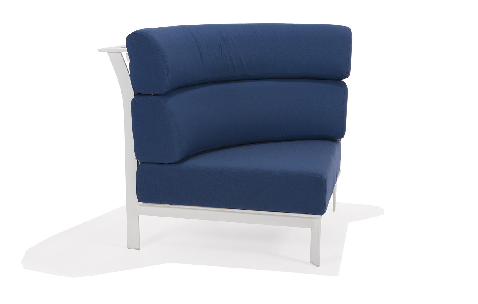 Edge Modular Cushion Collection Circular Corner Chair by Texacraft