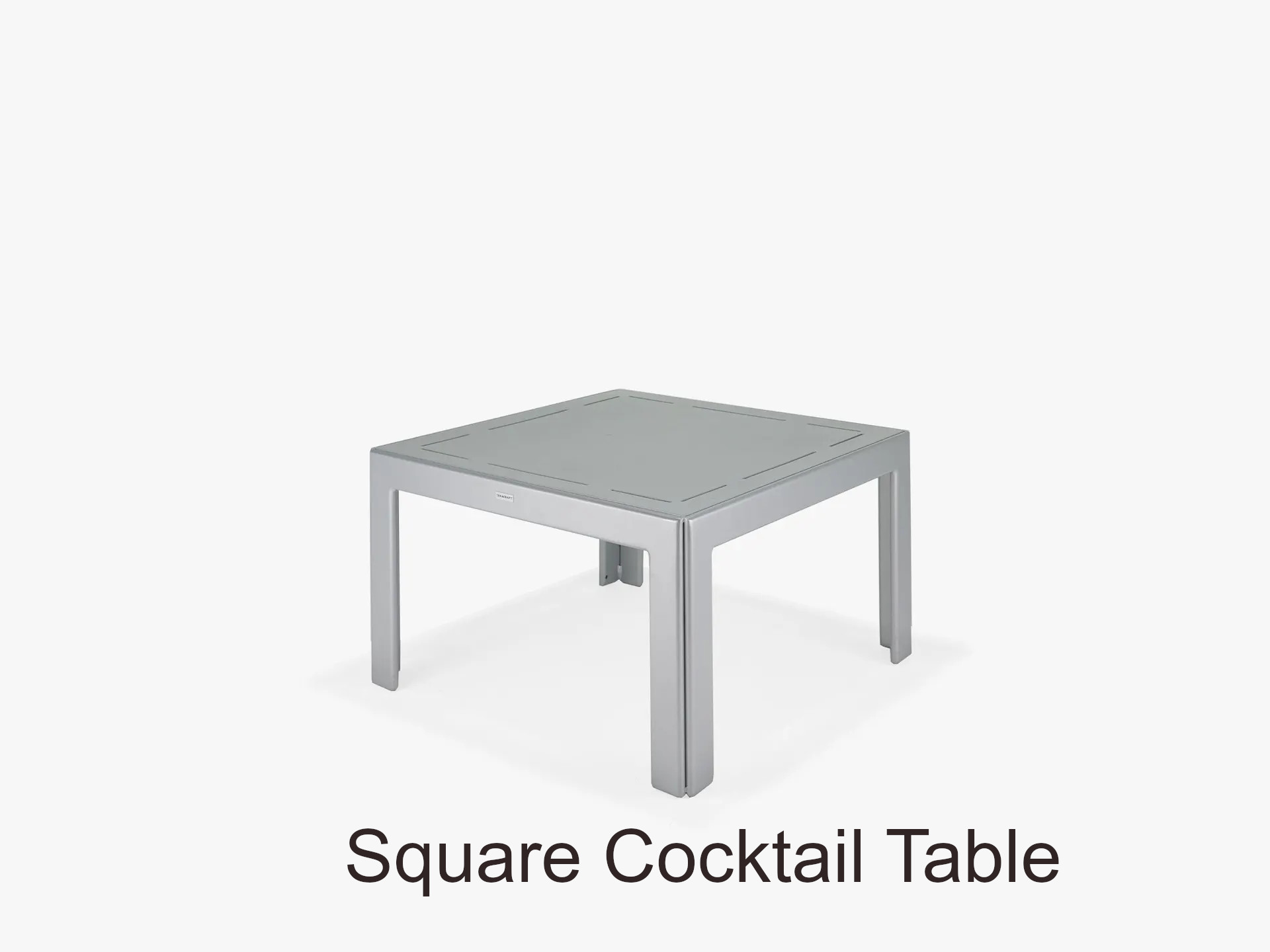 Era Modular Collection Square Cocktail Table by Texacraft