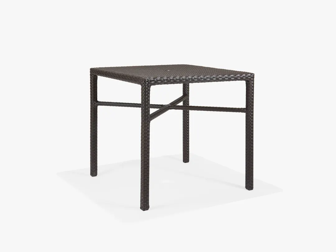 Nexus Collection 36 Inch Square Balcony Height Table by Texacraft