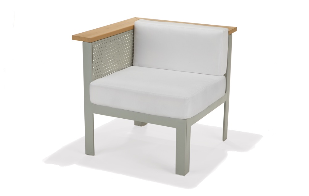 Vibe Modular Collection Square Right Side End Chair by Texacraft