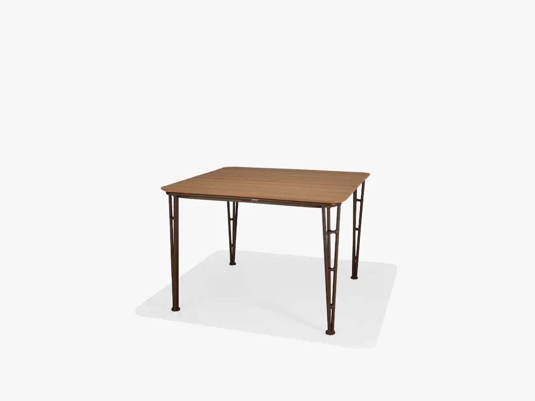 Fountainhead Collection 51 Inch Square Balcony Height Table by Texacraft