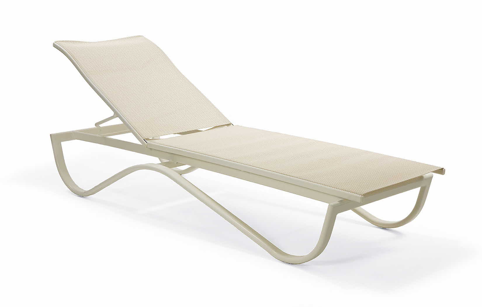 Scandia Sling Collection Stacking Chaise Lounge by Texacraft