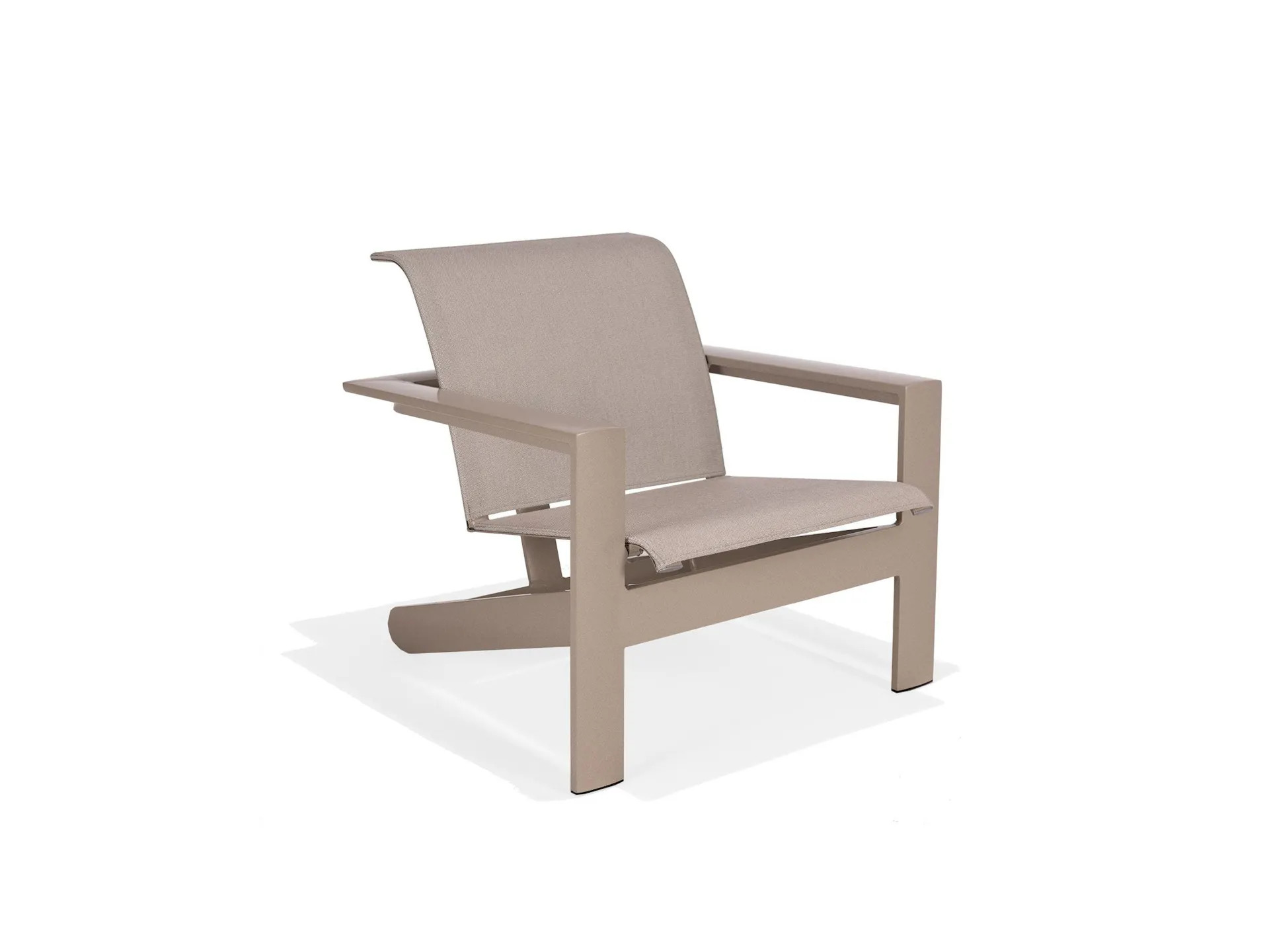 Sling Mid-Height Adirondack Lounge Chair with Sling Seat by Texacraft