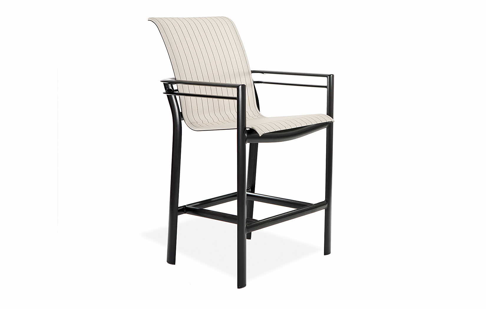 Southern Cay Sling Collection Stationary Bar Stool by Texacraft