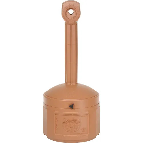 The Justrite Smokers Ceasefire® Outdoor Cigarette Receptacle
