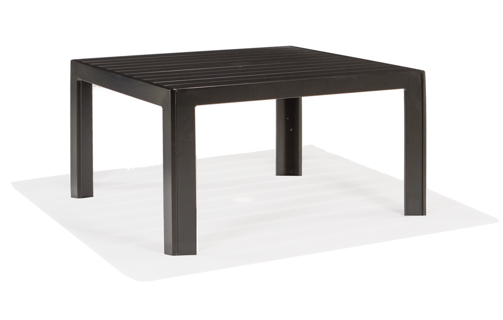 Meza Slat Collection 36 Inch Square Cocktail Table by Texacraft
