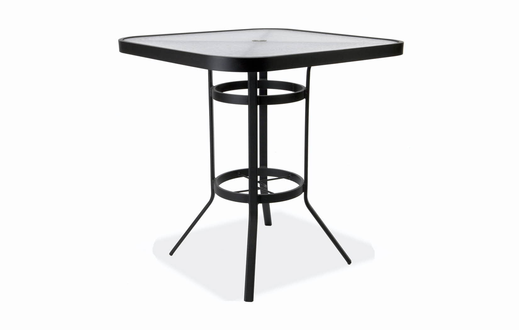 36 Inch Square Acrylic Top Bar Table by Texacraft