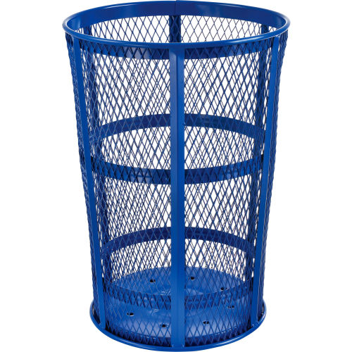 48 Gallon Expanded Steel Trash Receptacle