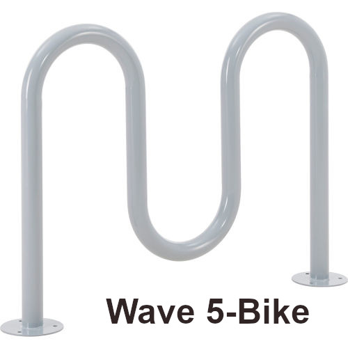 5-Bike Wave Bike Rack (Surface Mounted)