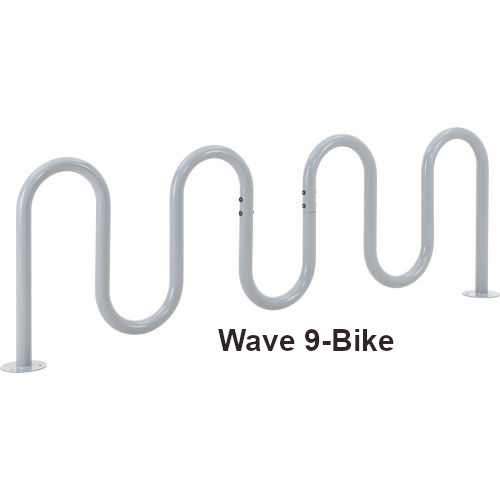 9-Bike Wave Bike Rack