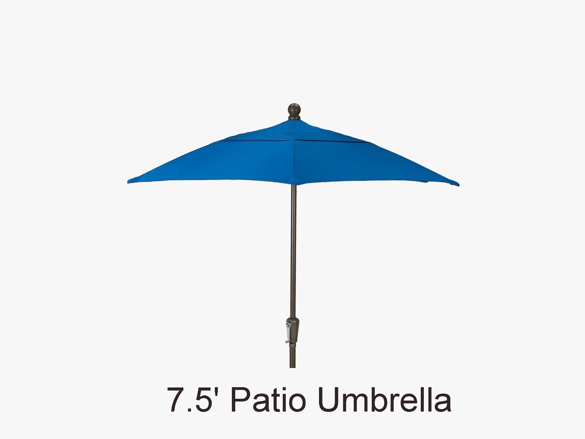 7.5 Patio Umbrella with Push and Pin Lift System