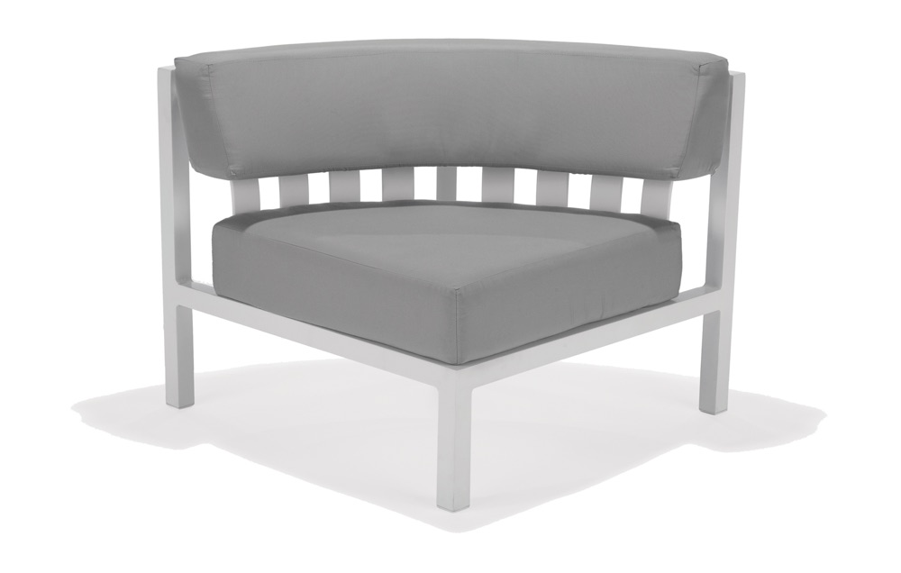 Array Modular Collection Circular Corner Chair by Texacraft