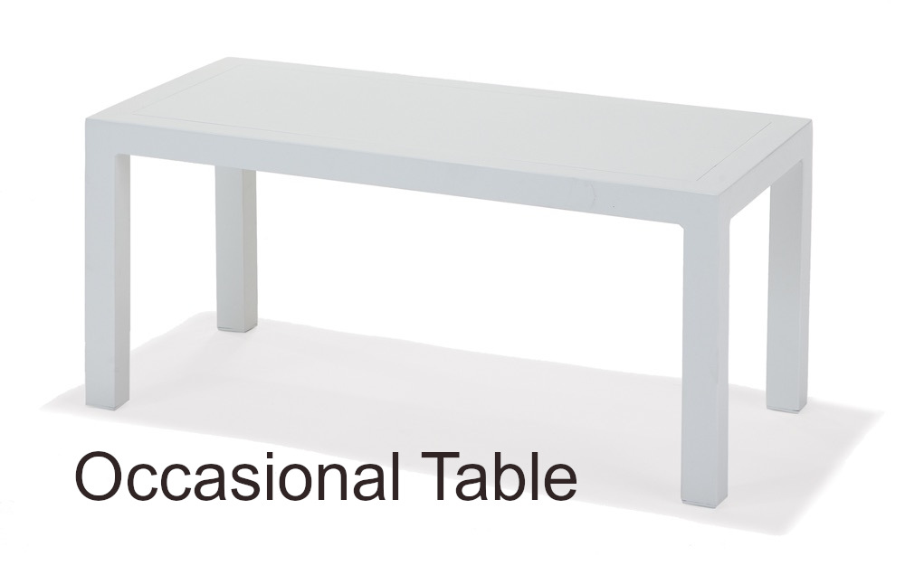 Array Modular Collection Rectangular Occasional Table
