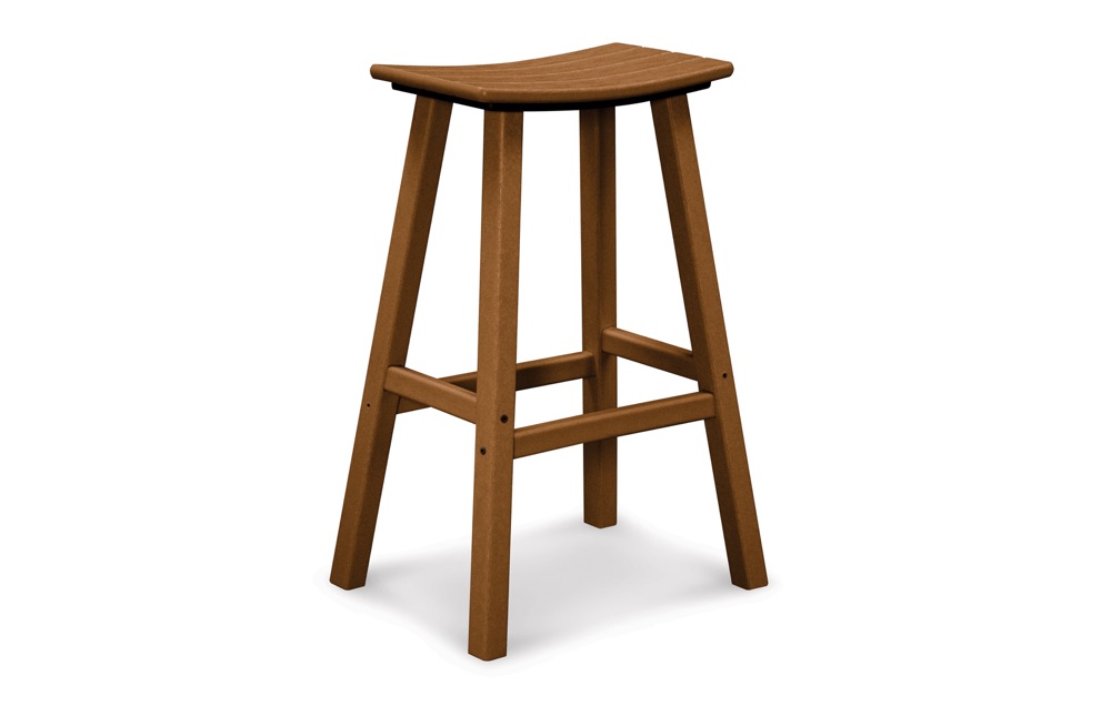 Traditional Saddle Bar Stool by Texacraft