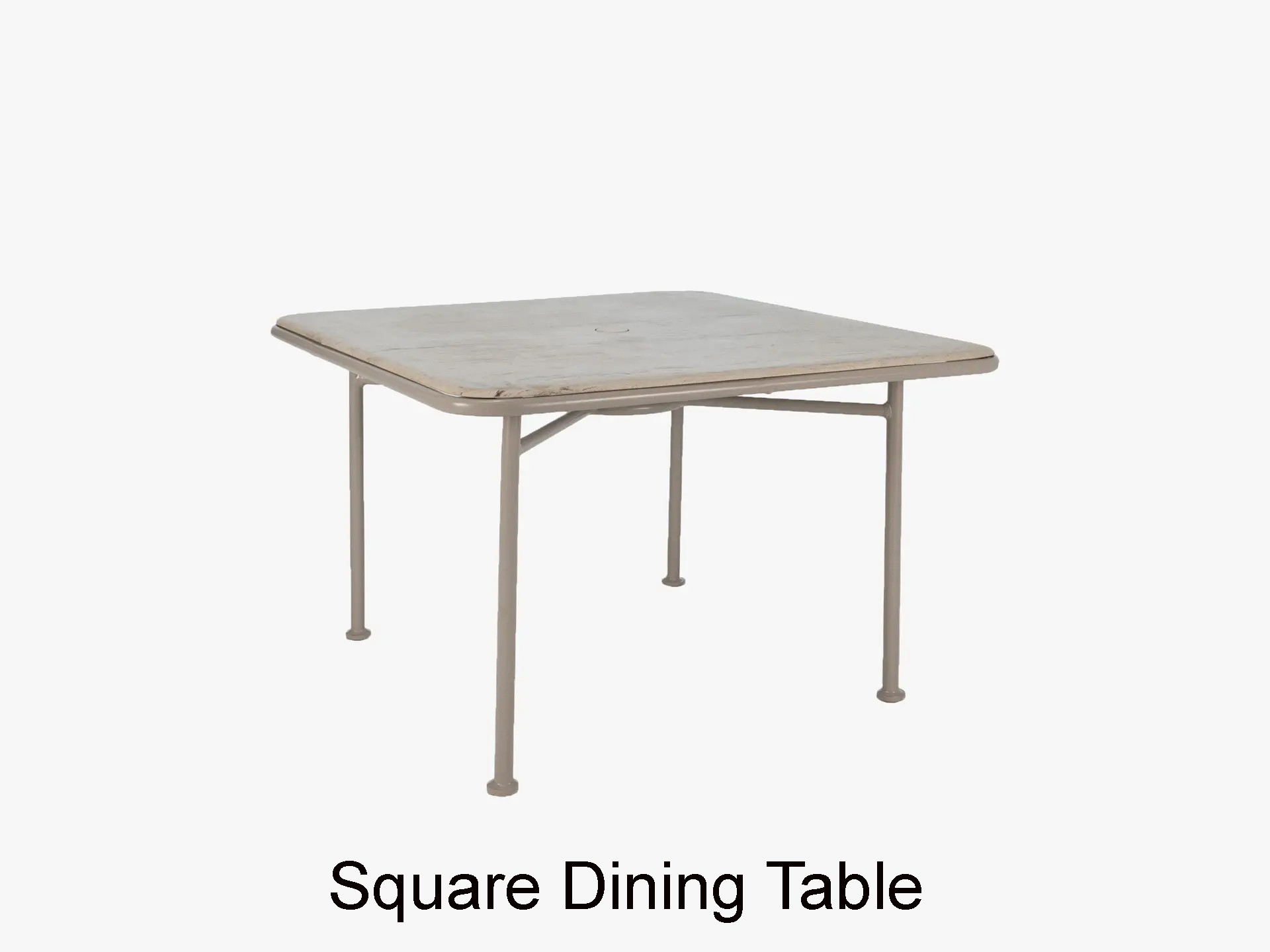 Cantata Collection 42 Inch Square 4-Leg Dining Table by Texacraft