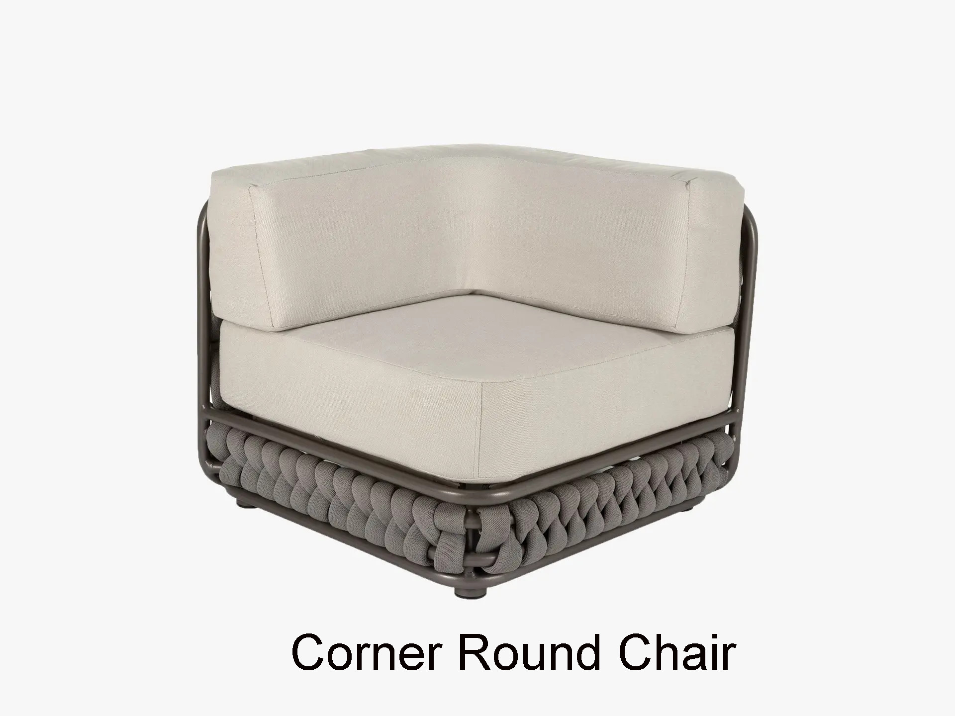Cantata Collection Round Corner Chair by Texacraft