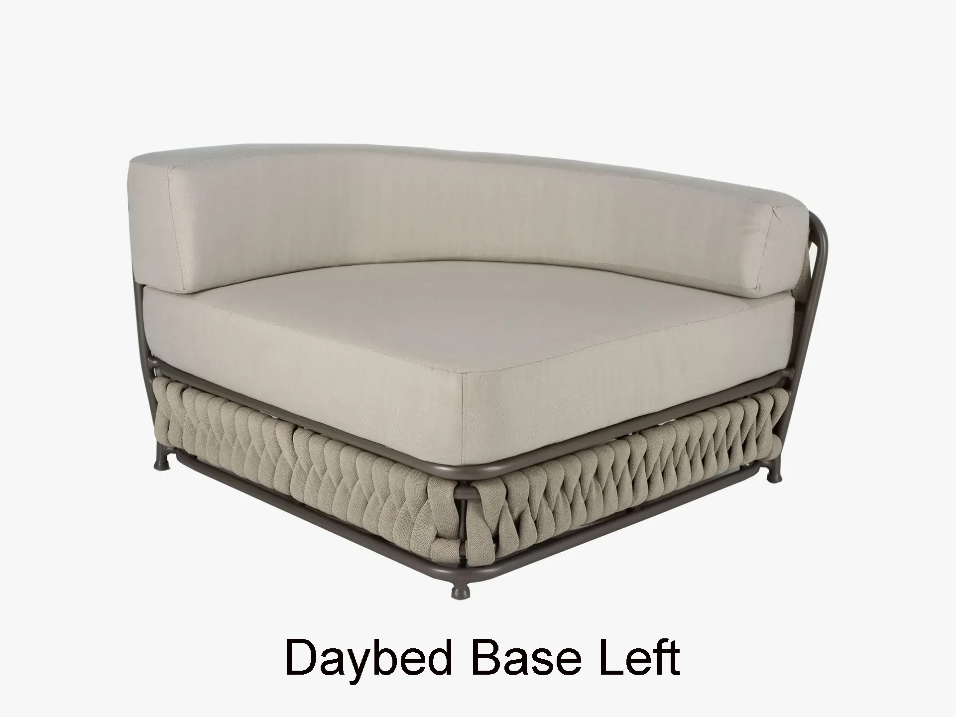 Cantata Collection Left Side Daybed Base by Texacraft