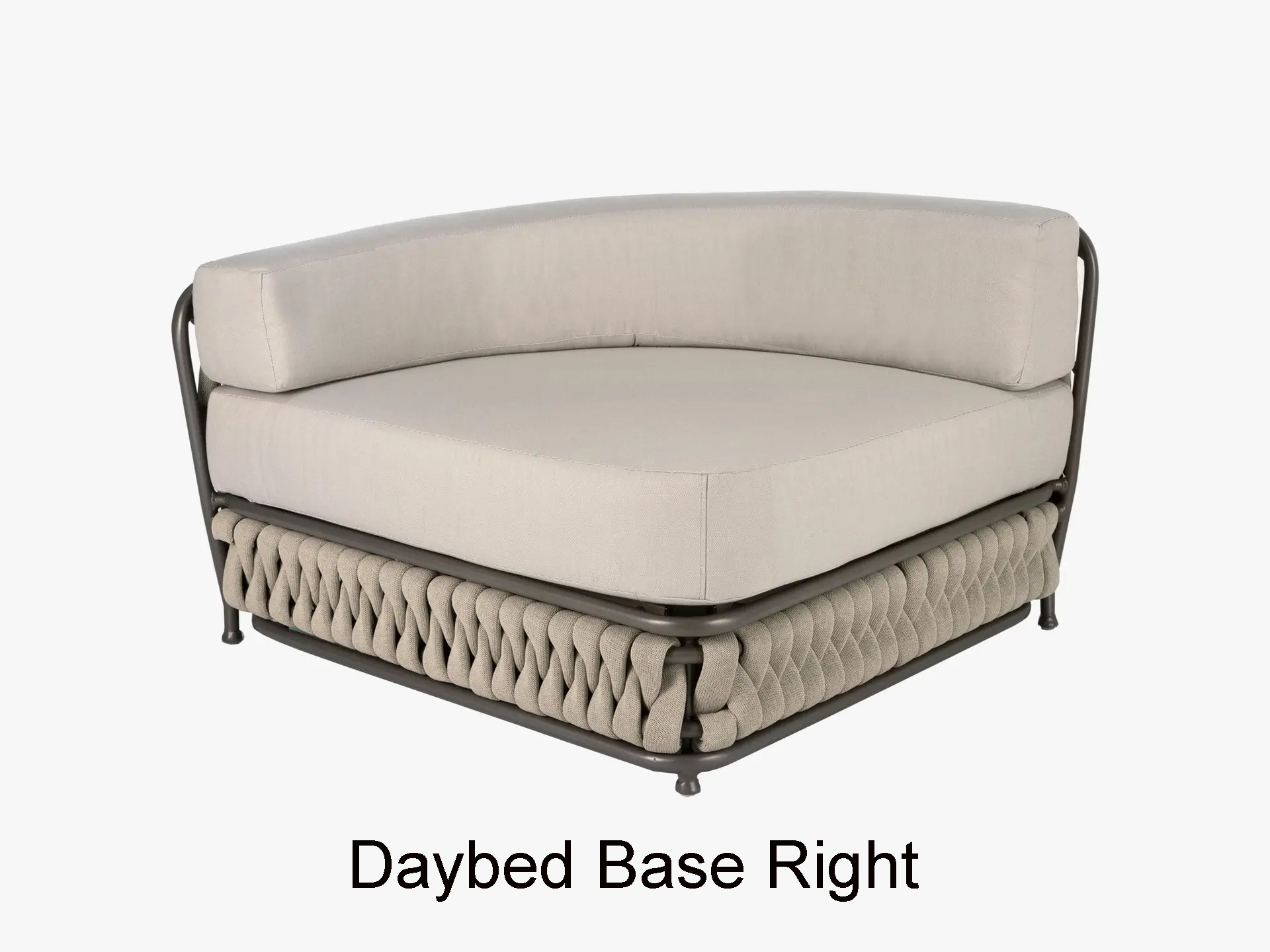 Cantata Collection Right Side Daybed Base by Texacraft