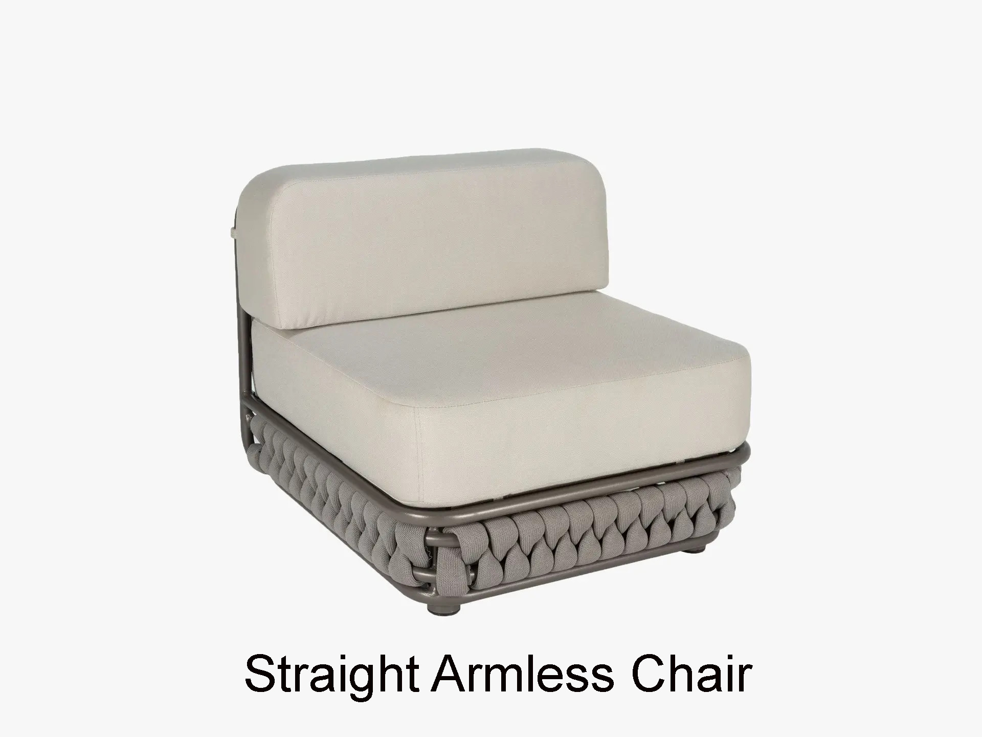 Cantata Collection Straight Armless Chair by Texacraft