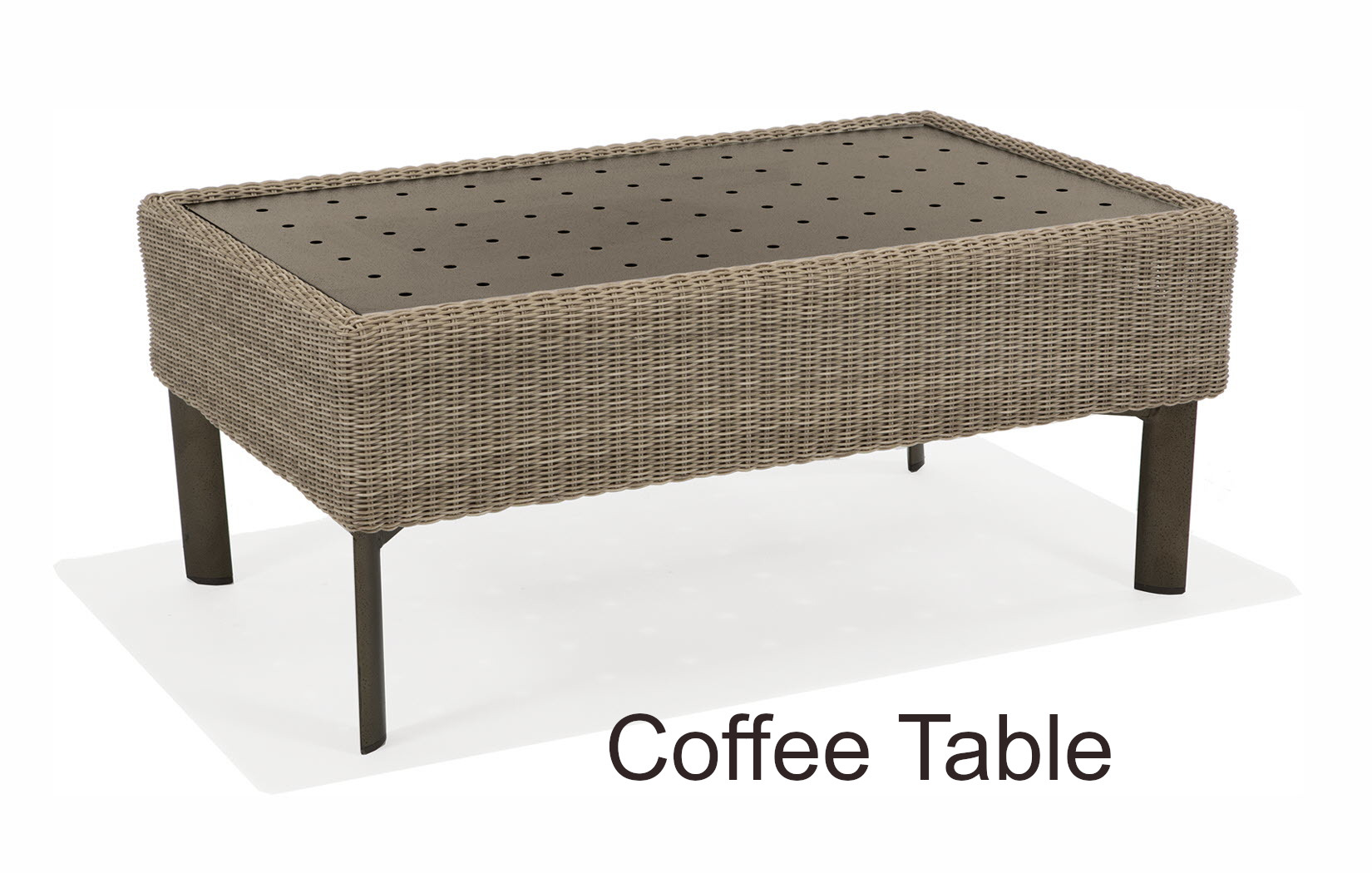 Coeur DAlene Collection Rectangular Coffee Table