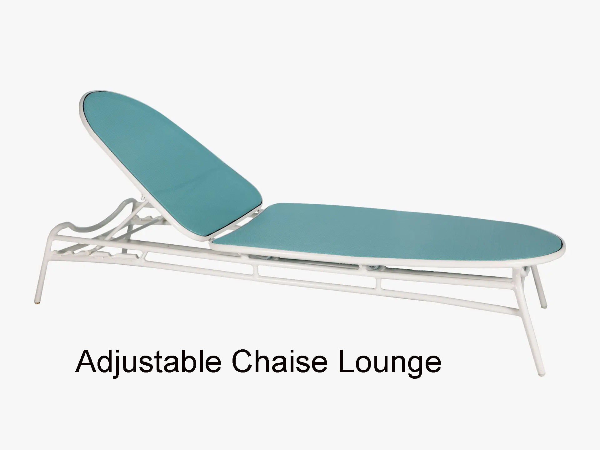 Concourse Collection Sling Adjustable Chaise Lounge by Texacraft