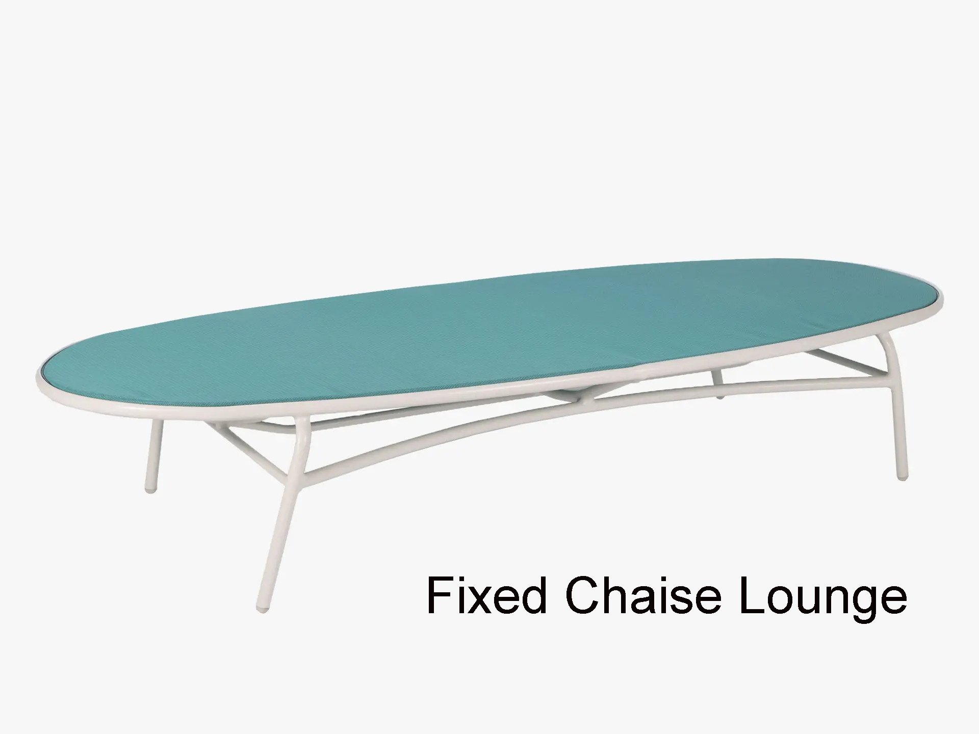 Concourse Collection Sling Fixed Chaise Lounge by Texacraft