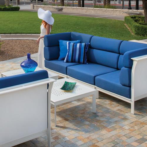 Edge Modular Cushion Collection Outdoor Commercial Furnishings