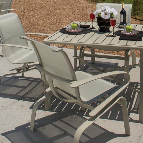 Edge Sling Collection Outdoor Commercial Dining Sets