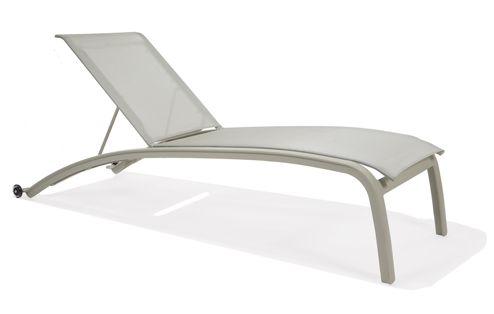 Edge Sling Collection Stacking Armless Chaise Lounge