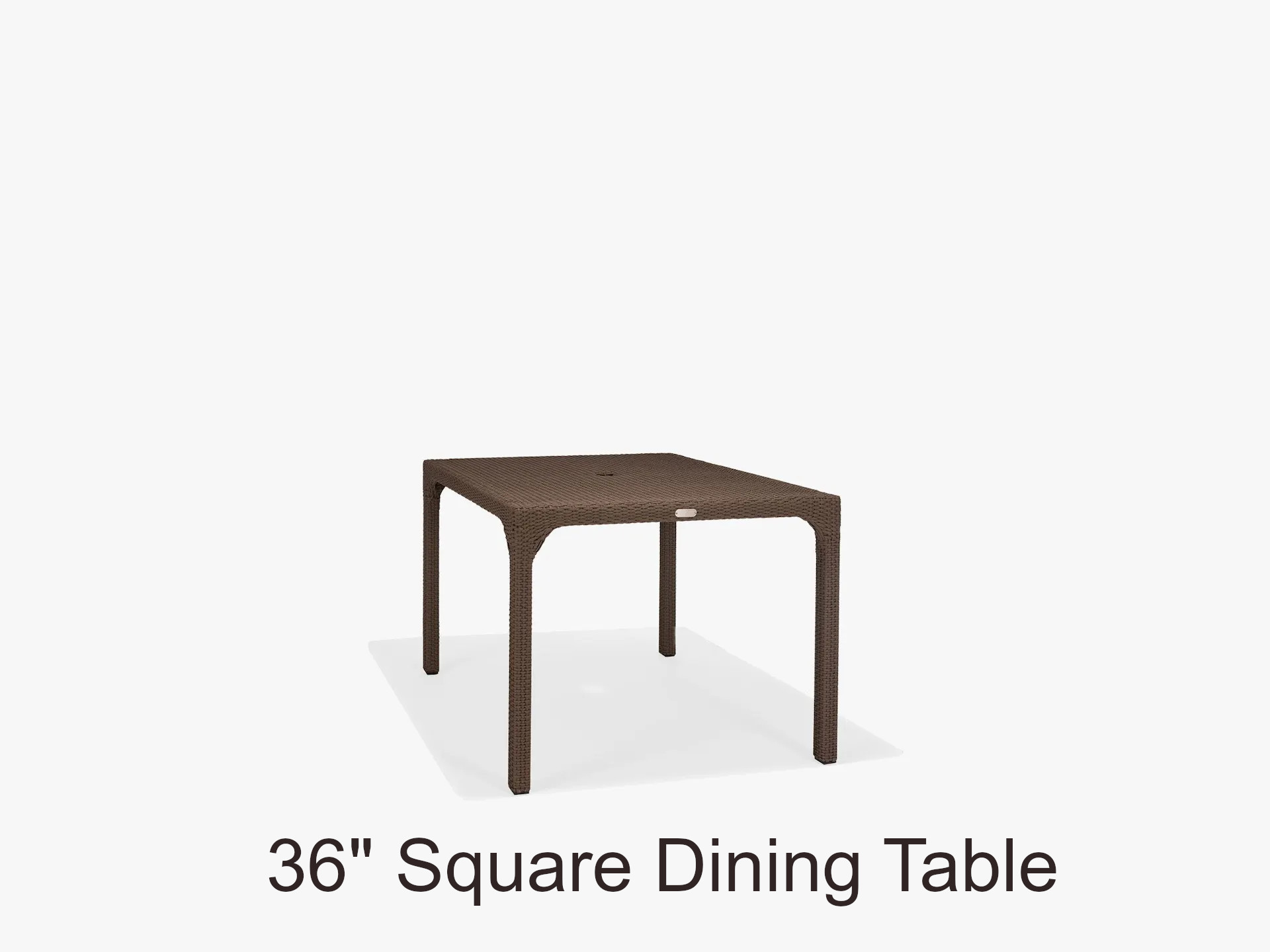 Em Collection 36 Inch Square Cafe Dining Table