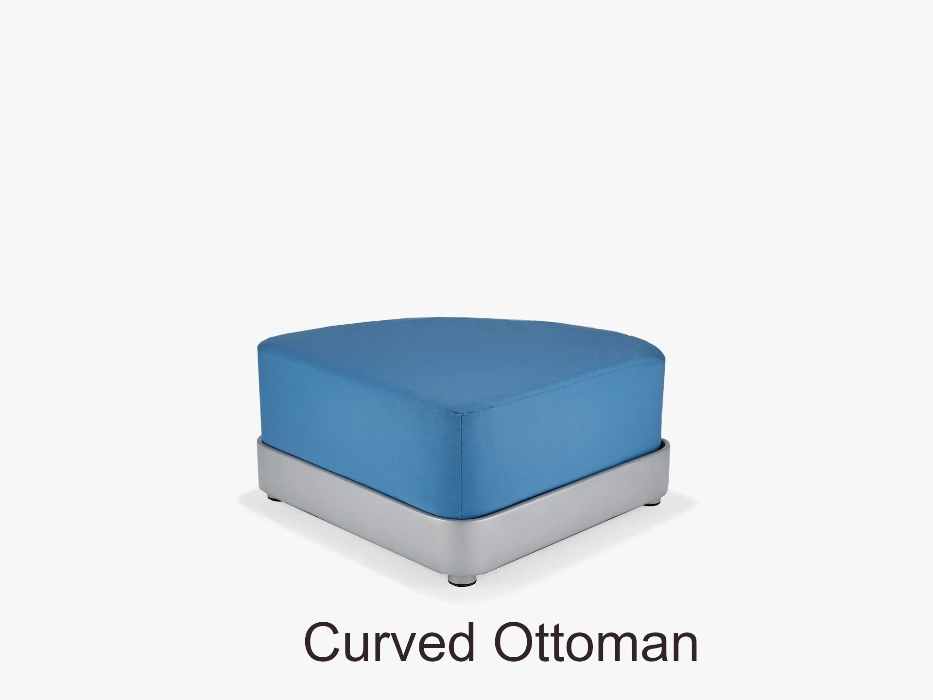 Era Modular Collection Curved Ottoman