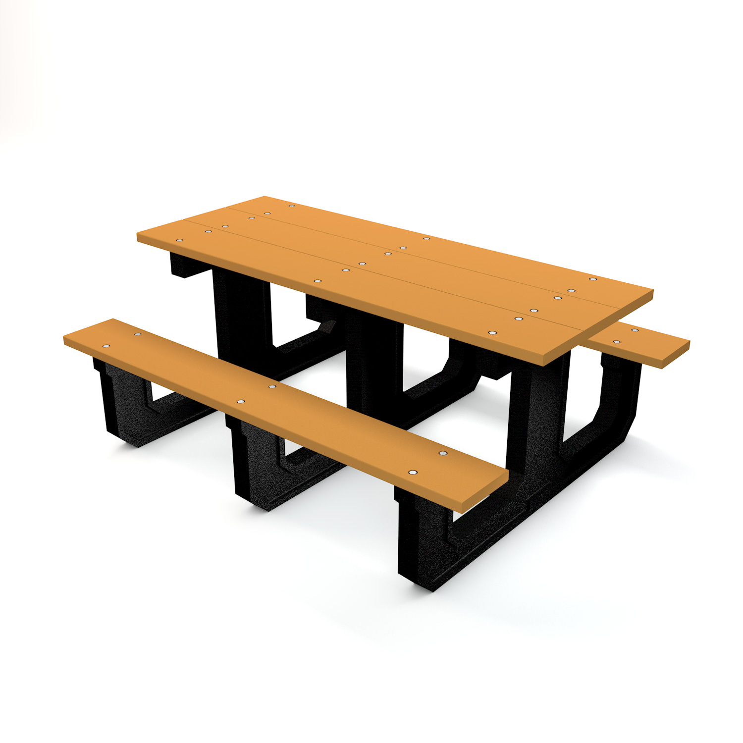 Park Place Recycled Plastic Lumber Picnic Table