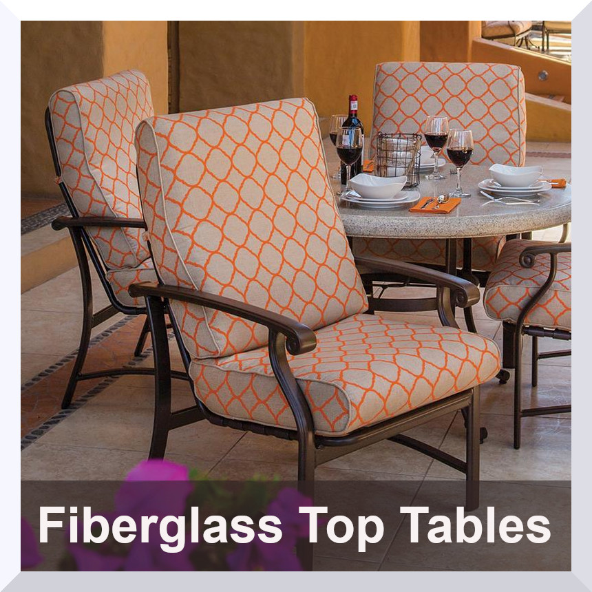 Fiberglass Top Tables