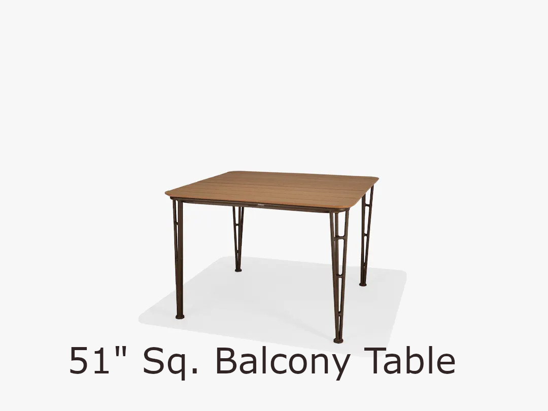 Fountainhead Collection 51 Inch Square Dining Table